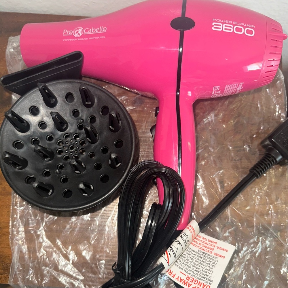 Pink Hair Dryer